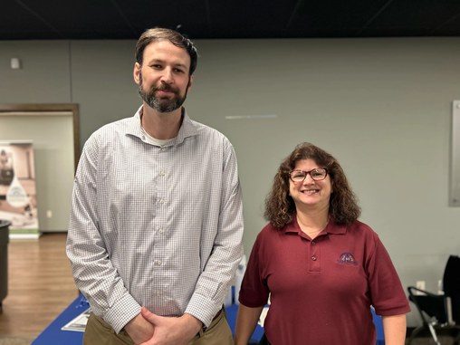 Two associates at the September Celebration